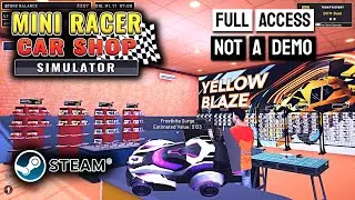 Mini Racer Car Shop Simulator #1 Full Access Release Racing Gameplay Longplay Reshade NoCommentary