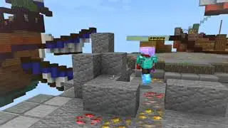 When playing with your mobile player friends is fun.. | Minecraft Hive Montage