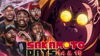 Sakamoto vs Apart! Sakamoto Days Ep 14 & 15  [REACTION]