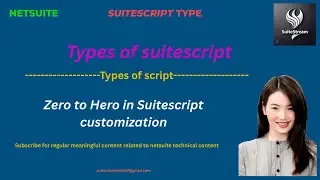 NETSUITE- SUITESCRPT TYPE PART 3