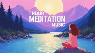 1 Hour Deep Meditation Music 🌿 | Calm & Peaceful Background Music for Stress Relief #meditation