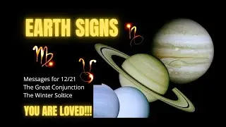 #virgo #taurus #capricorn:12/21 Great Conjunction/Winter Solstice Reading - You Are 💖& Supported