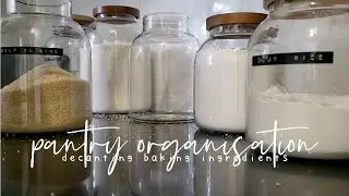seramoon #02 | pantry organisation and decanting baking ingredients ft. big w