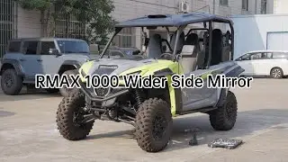 How to Install Wider Side Rear Mirrors for Yamaha Wolverine RMAX2 / RMAX4 | A & UTV PRO
