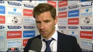 Arsenal 1-0 Tottenham Hotspur - Andre Villas-Boas Interview - 01/09/13