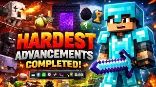 One Life, Every Challenge | Hardest Minecraft Advancements