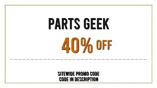 Parts Geek Promo Code 2025 June