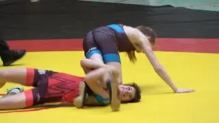 Wrestling / Ringen, German Championships 2025 Cadets (U17), Freestyle, 55 kg, Heinrich - Sandhaas