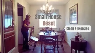 Small House Reset / Cleaning and Exercise Inspiration #cleaningmotivation 