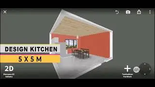 DESIGN KITCHEN  Rectangle Room 5 Meters | Room Planner - Android App