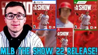 MLB THE SHOW 22 OFFICIAL COVER ATHLETE, RELEASE DATE, & NINTENDO SWITCH! FREE *99* SHOHEI OHTANI