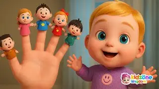 Finger Family Song + More Nursery Rhymes & Kids Songs | KidZone Kingdom