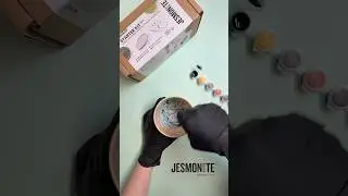How to use Jesmonite AC100 🩵 #jesmonite #ac100 #starterkit #starterpack #diy #howtouse #howtomake