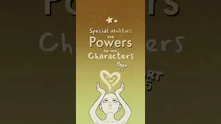 special ability and power ideas for your characters, part 25 💭 #writing #art #oc #originalcharacter