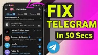 How to Fix Telegram Connecting Problem - Telegram Not Connecting