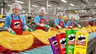 Inside the Mega Pringles Factory - Why They Aren't Potato Chips