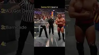 Ranking Top 5 Most Devastating Spears by Roman Reigns | 2016