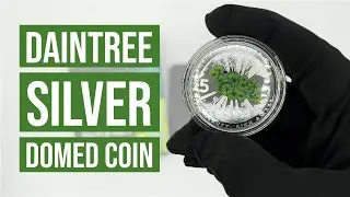 Unboxing Great Daintree Rainforest 2022 $5 Silver Coloured Proof Domed Coin