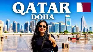 SOLO Trip to QATAR, BEYOND my EXPECTATIONS ! Travel Vlog [4K] 🇶🇦