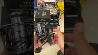 Bearking Pontos 4000🔥 #fishing #review #fishinggear #shorts #bearkingpontos #spinningreel