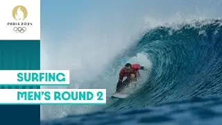 Men&rsquo;s Round 2 | Surfing | #Paris2024 Highlights