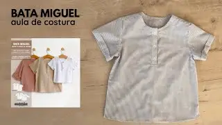 Bata Miguel - aula de costura blusa infantil com carcela