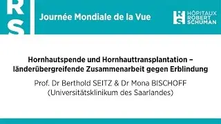 Hornhautspende und Hornhauttransplantation &ndash; l&auml;nder&uuml;bergreifende Zusammenarbeit gegen Erblindung