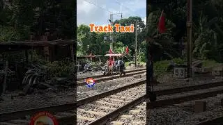 Amazing Railway Inspection Trolley  🔥 #shorts