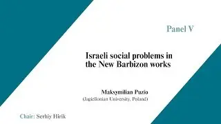 Conference Panel V Maksymilian Puzio