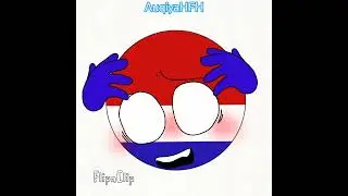 🇳🇱:OMG CUTE CUTE😭😭🌹 #countryballs #flipaclip #countryhumans #netherlands