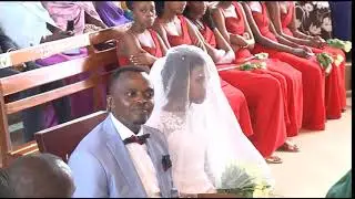 Mwalimu Sozzi  and Wife performing in Molly &Moses Wedding || Happy Wedding