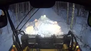 Volvo BM 4300 clearing road 2020