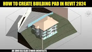 How to create building pad in Revit 2024