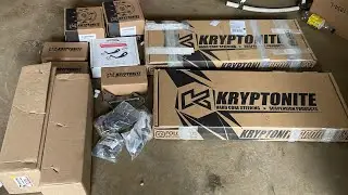 Unboxing kryptonite products for my 2007 chevy silverado duramax