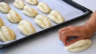 BİR POĞAÇA ANCAK BU KADAR LEZZETLİ OLUR 😋 SÜNGER POĞAÇA TARİFİ / POĞAÇA YAPIMI