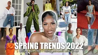 SPRING 2022 FASHION TRENDS | WHAT'S NEW & WHAT'S STAYING | colors you need now | iDESIGN8