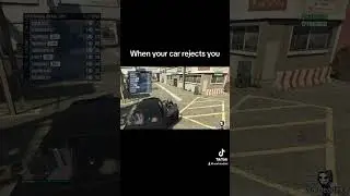 GTA V cars rejecting you?