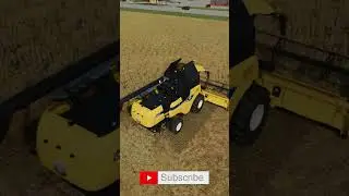 Holland CH-770 harvesting Wheat gameplay. #farmingsimulator22 #farmingsimulator #simulationgaming