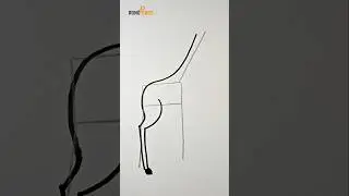 How to draw giraffe 🦒. #art #art #easydrawing #drawingtutorials #drawing #giraffe