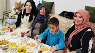 BUGÜN DÜNÜRÜMLE GEZMEYE GİTTİK HALILARIM KURUDU TEPSİ PİŞİRDİM kestane aldi