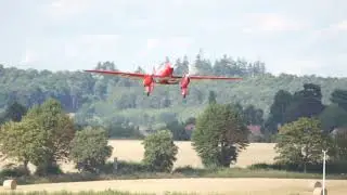Shuttleworth Drive-In Airshow August 2nd 2020 DH88 Comet Aborted Landing
