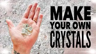 Turn Glass Into Crafting Crystals For Epoxy Resin Art - Safe & Easy!