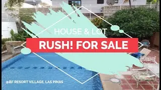 For Sale House and Lot | Italia 500, BF Resort Las Pinas | Exclusive Village within BFRV.