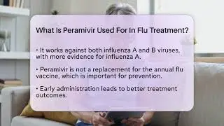 What Is Peramivir Used For In Flu Treatment? - Influenza Relief Guide