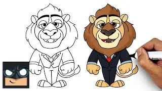 How to Draw Mayor Lionheart | Zootopia