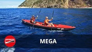 Grabner MEGA Luftboot Kajak f&uuml;r 2 Personen