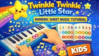 ⭐🎹 Learn Melodica with Number Notes &ndash; &ldquo;Twinkle Twinkle Little Star&rdquo;