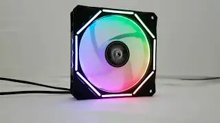 LC-Power - AR-F120RGB - 120mm-RGB-Geh&auml;usel&uuml;fter