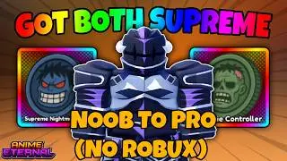From Noob to Pro in Anime Eternal Without Spending ANY Robux! (Part 12)