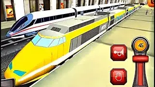 Euro Train Racing 2018 - Level 8-9 (Buy New Train Super City)